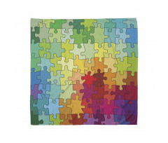 Colored Hobby Puzzle Bandana