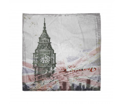 Londra Bandana Big Ben Desenli