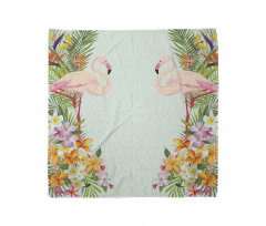 Tropic Flowers Animals Bandana