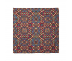 Geometrik Bandana Vitray Motifli