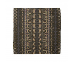 Etnik Bandana Klasik Vintage Geometrik Kilim Desenli