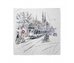 Urban Bandana Tramvay Desenli