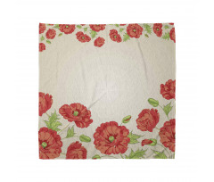 Card with Poppy Flowers Bandana