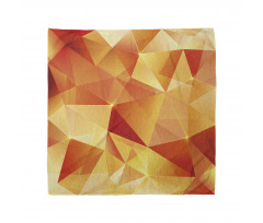 Orange Triangles Art Bandana