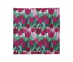 Abstract Tulips Flowers Bandana