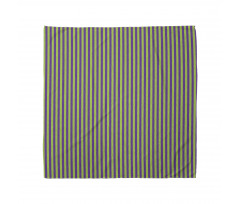 Blue Green Bold Stripes Bandana