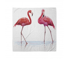 Flamingo Bandana Egzotik Hayvan Deseni