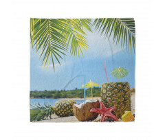 Coconut Pineapple Summer Bandana
