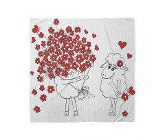 Lover Goats Hearts Bandana