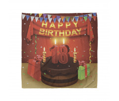 Happy Birthday Cake Bandana