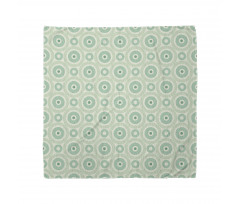 Retro Circles Geometric Bandana