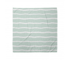 Wavy Lines White Striped Bandana