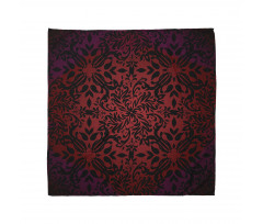 Orient Flowers Leaves Bandana