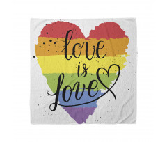 Love is Love Art LGBT Bandana