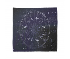 Astroloji Bandana Lacivert Burç Haritası