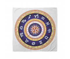 Astroloji Bandana Burç Atlası Desenli