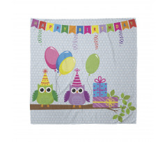 Cartoon Owl at Party Bandana