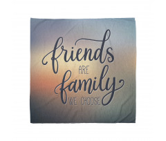 Friends are Family BFF Bandana