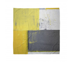 Pale Yellow Squares Bandana