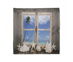 Seashells Starfish Palms Bandana