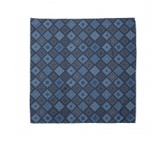 Detailed Squares Bandana