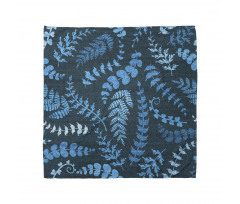 Floral Swirl Leaves Branch Bandana