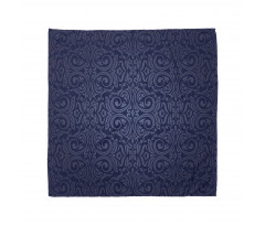 Blue Floral Old Design Bandana