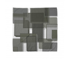 Cubes Modern Abstract Bandana