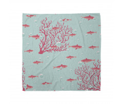 Fishes Coral Reef Aquatic Bandana