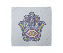 Hamsa Bandana Mavi Fatıma'nın Eli