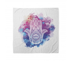 Hamsa Bandana Beyaz Fatıma'nın Eli