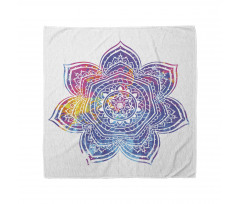 Etnik Bandana Mavi Mor Mandala