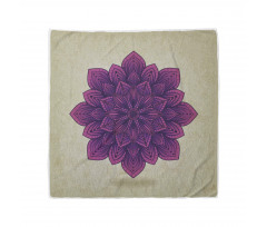 Etnik Bandana Mor Mandala Desenli