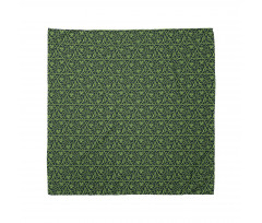 Intricate Clover Twigs Bandana