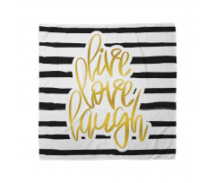 Stripes Text Bandana