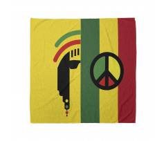 Reggae Music Peace Bandana