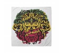 Sanatsal Bandana Rengarenk Aslan