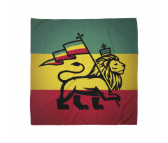 Judah Lion Rastafari Flag Bandana