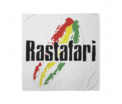 Afrika Bandana Rastafaryan Desenli