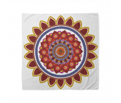 Bohem Bandana Doğa Kompozisyonu Mandala