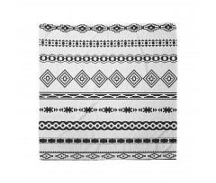 Etnik Bandana Tribal Dizayn Geometrik Desen