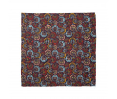 Geometrik Bandana Sarmal Daireler