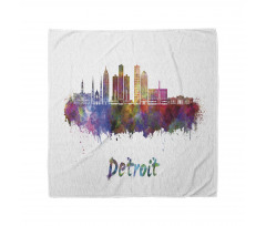 Mimari Bandana Sulu Boya Detroit