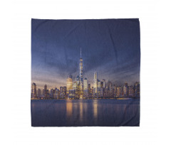 New York Skyline Evening Bandana