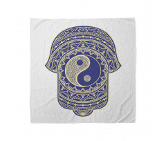 Dini Bandana Yin Yang Desenli