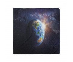 Face of Earth in Space Bandana