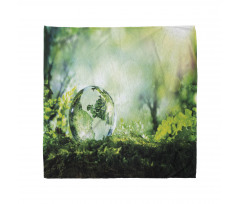 Globe in Fresh Forest Bandana