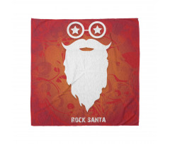 Müzik Bandana Gözlüklü Rock Santa