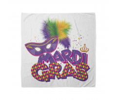 Semboller Bandana Mardi Gras Maskesi