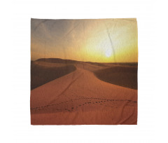 Footprints on Sand Dunes Bandana